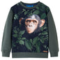 JUNG Vida Kinder-Sweatshirt Dunkles Khaki 140