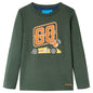 JUNG Vida Kinder-Langarmshirt Dunkelgrün 128