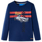 JUNG Vida Kinder-Langarmshirt Marineblau 128