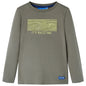 JUNG Vida Kinder-Langarmshirt Khaki 92