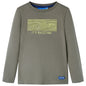 JUNG Vida Kinder-Langarmshirt Khaki 116