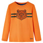 JUNG Vida Kinder-Langarmshirt Dunkelorange 92