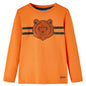 JUNG Vida Kinder-Langarmshirt Dunkelorange 128