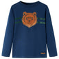 JUNG Vida Kinder-Langarmshirt Marineblau 116