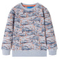 JUNG Vida Kinder-Sweatshirt Grau Melange 116