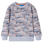 JUNG Vida Kinder-Sweatshirt Grau Melange 128