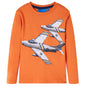 JUNG Vida Kinder-Langarmshirt Dunkelorange 104