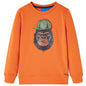 JUNG Vida Kinder-Sweatshirt Dunkelorange 116