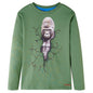 JUNG Vida Kinder-Langarmshirt Helles Khaki 116