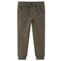 JUNG Vida Kinder-Trainingshose Dunkles Khaki Melange 104