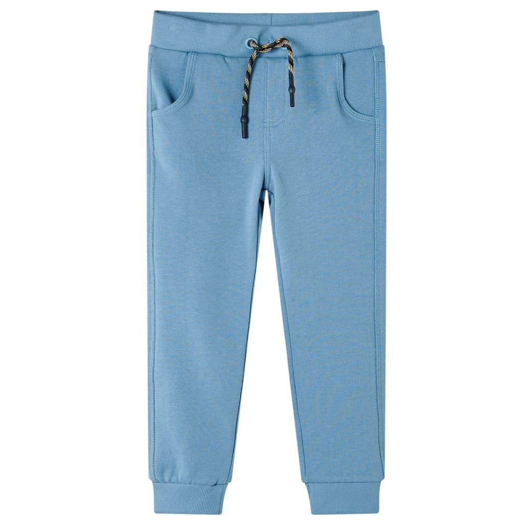 JUNG Vida Kinder-Trainingshose Mittelblau 140