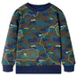 JUNG Vida Kinder-Sweatshirt Dunkles Khaki Melange 140