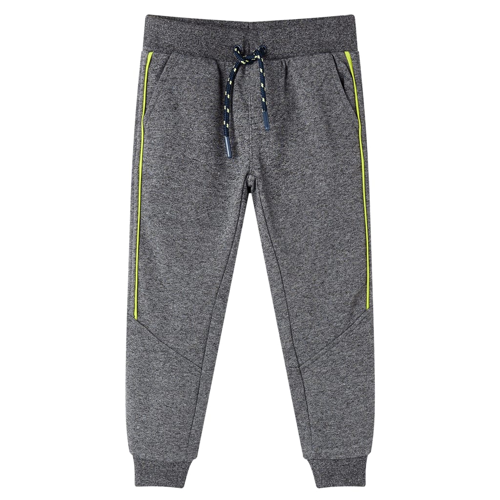 JUNG Vida Kinder-Trainingshose Grau Melange 140