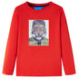 JUNG Vida Kinder-Langarmshirt Rot 128