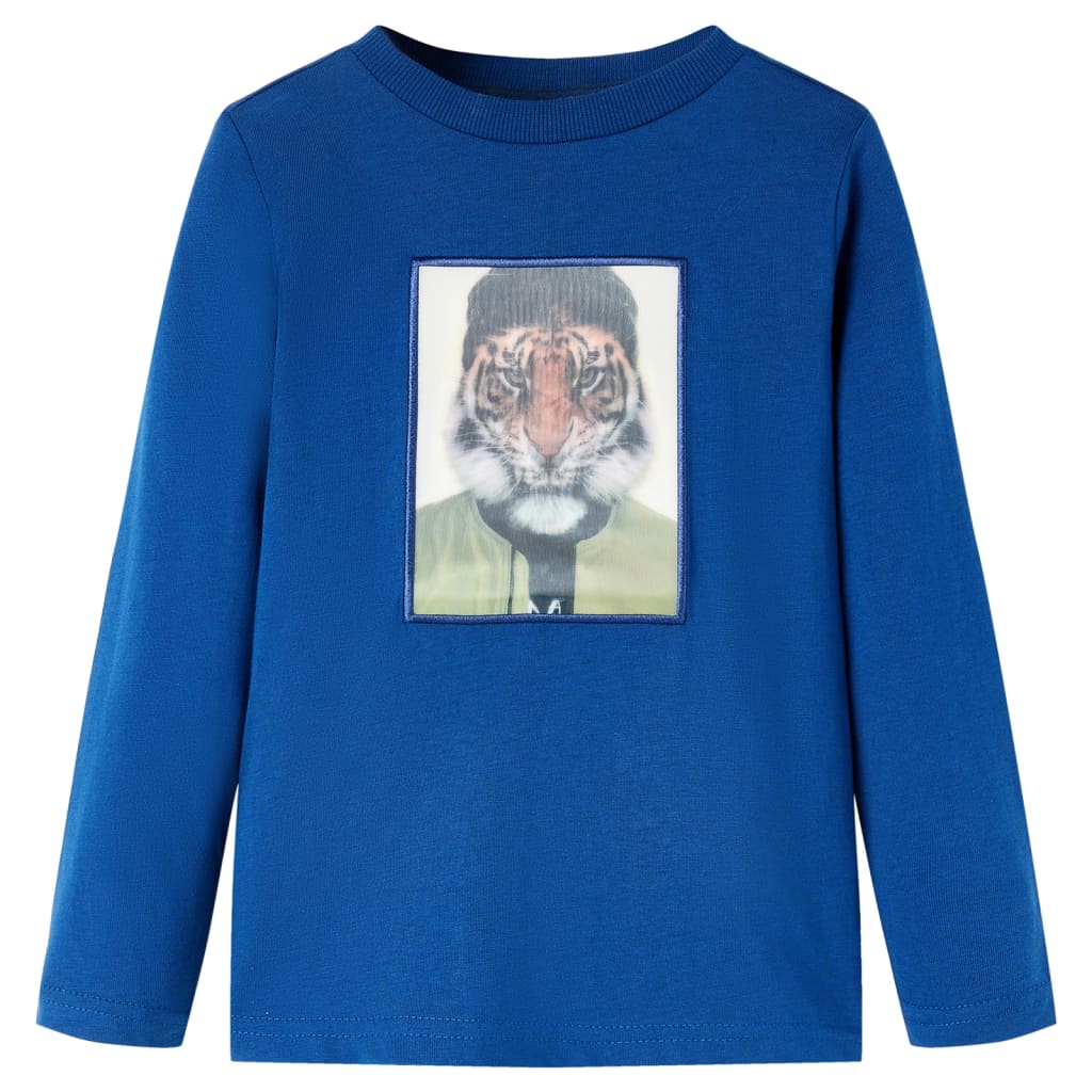 JUNG Vida Kinder-Langarmshirt Dunkelblau 128
