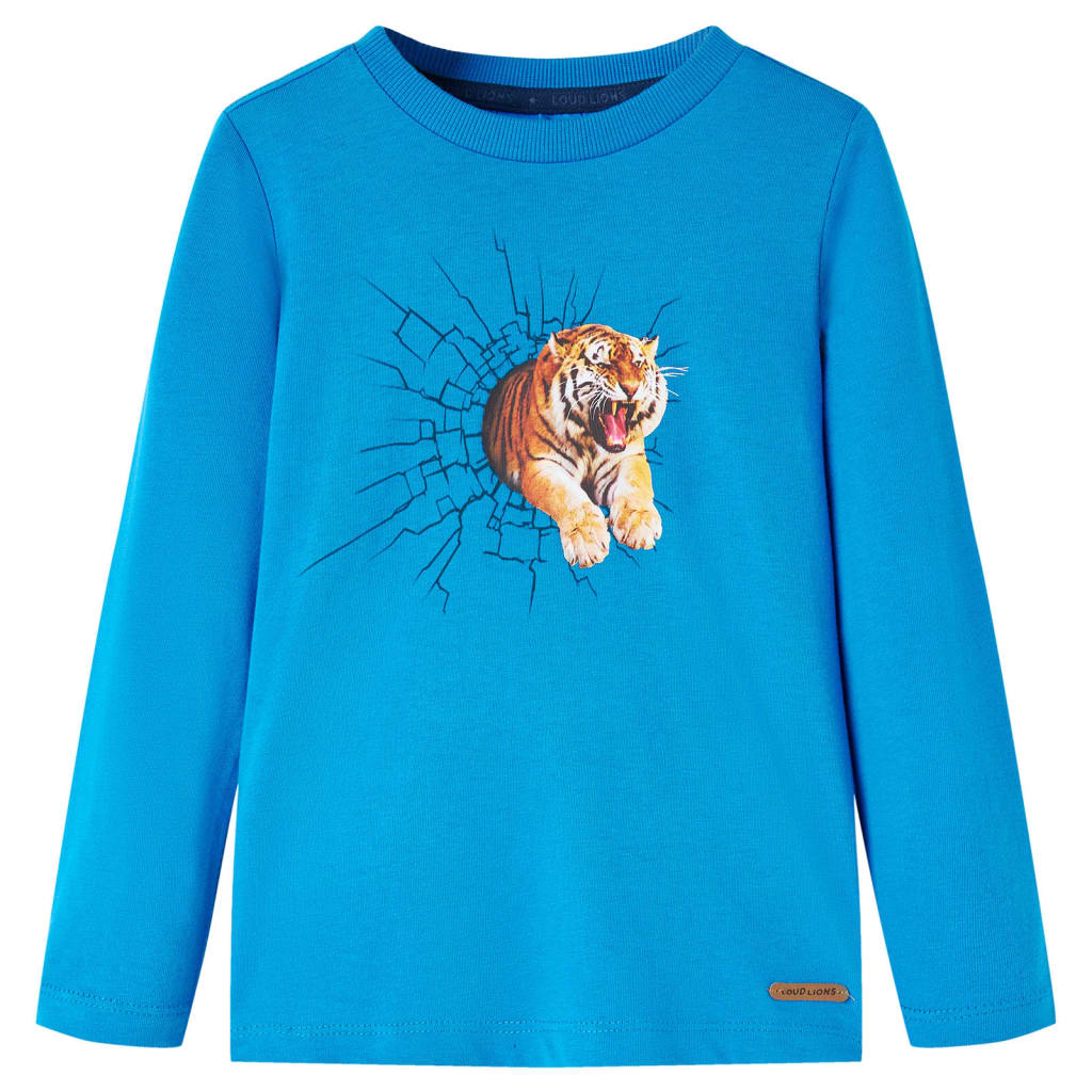 JUNG Vida Kinder-Langarmshirt Kobaltblau 104