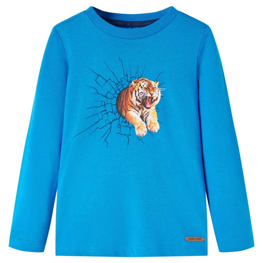 JUNG Vida Kinder-Langarmshirt Kobaltblau 116