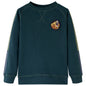 JUNG Vida Kinder-Sweatshirt Moosgrün 140