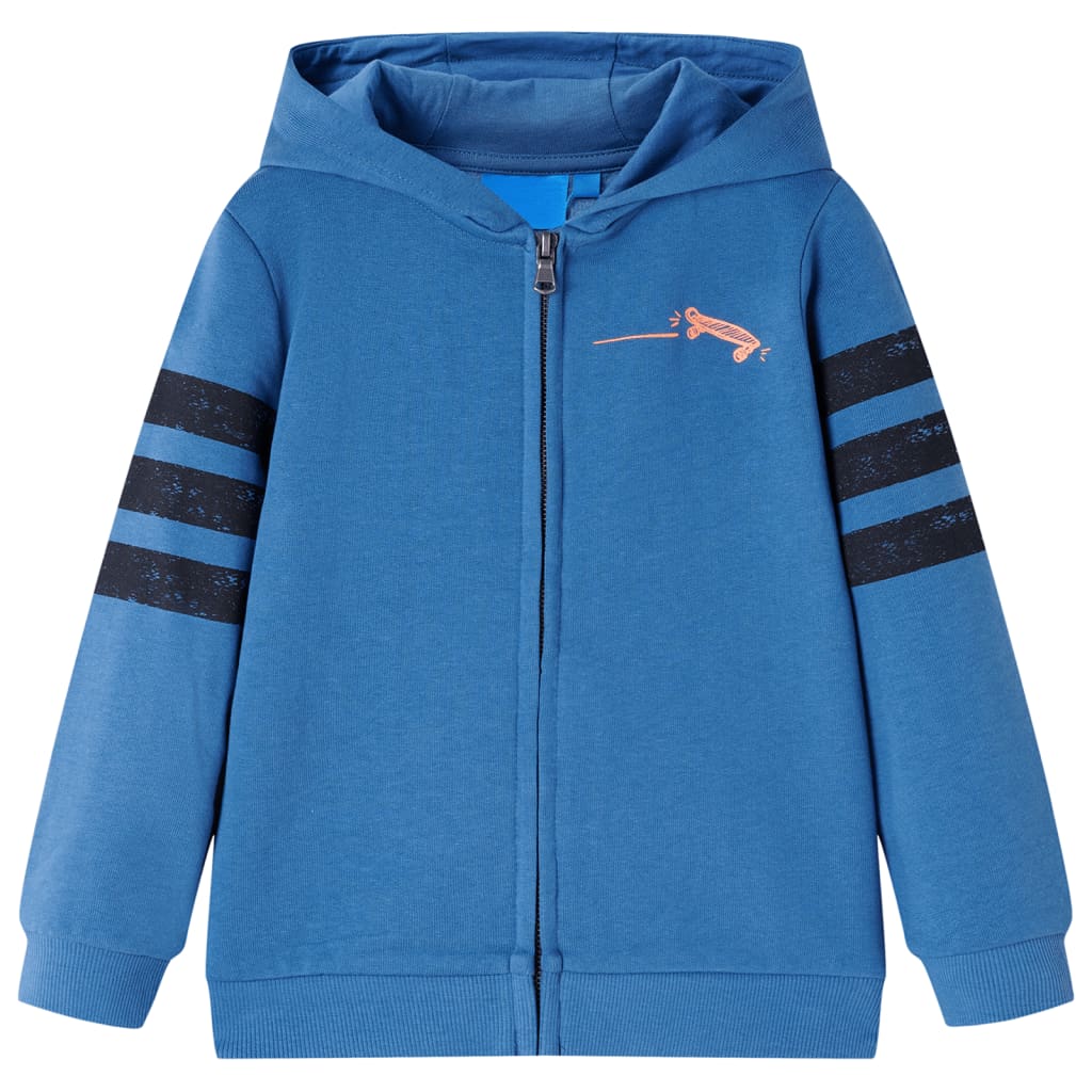 JUNG Vida Kinder-Kapuzenpullover Blau 128