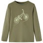 JUNG Vida Kinder-Langarmshirt Khaki 92