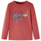 JUNG Vida Kinder-Langarmshirt Dunkelrot 140