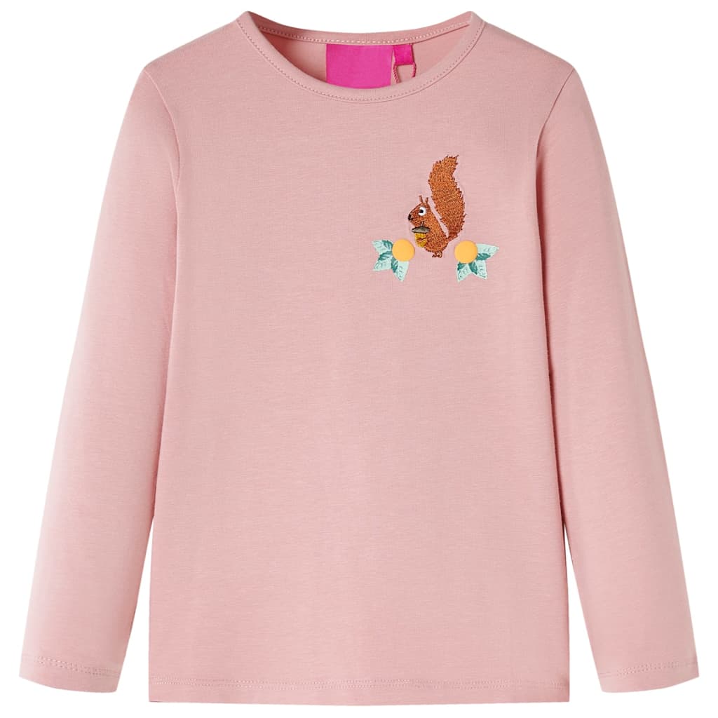 JUNG Vida Kinder-Langarmshirt Hellrosa 104