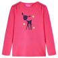 JUNG Vida Kinder-Langarmshirt Knallrosa 104