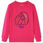 JUNG Vida Kinder-Sweatshirt Knallrosa 128