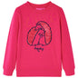 JUNG Vida Kinder-Sweatshirt Knallrosa 140