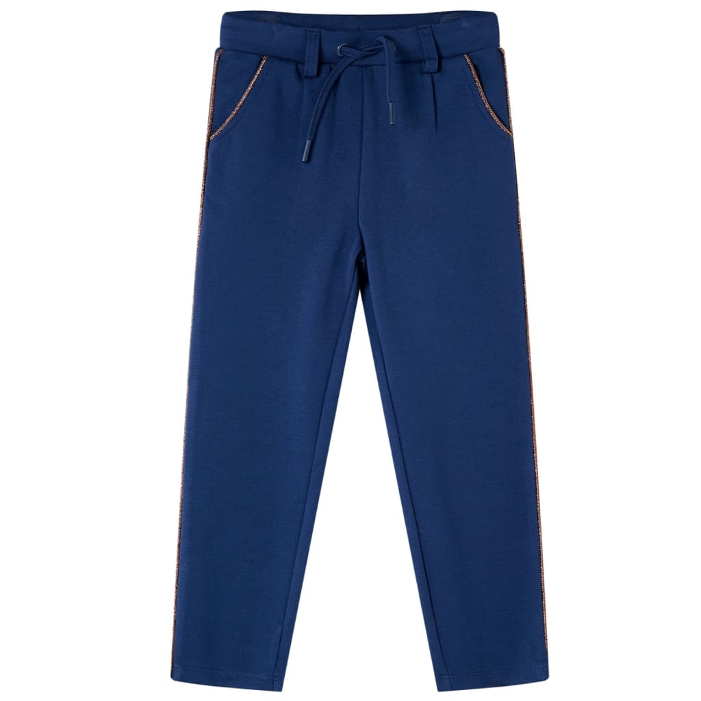 JUNG Vida Kinderhose mit Kordelzug Marineblau 92