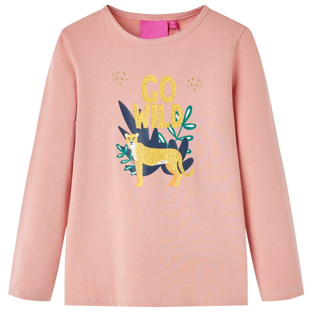 JUNG Vida Kinder-Langarmshirt Hellrosa 140