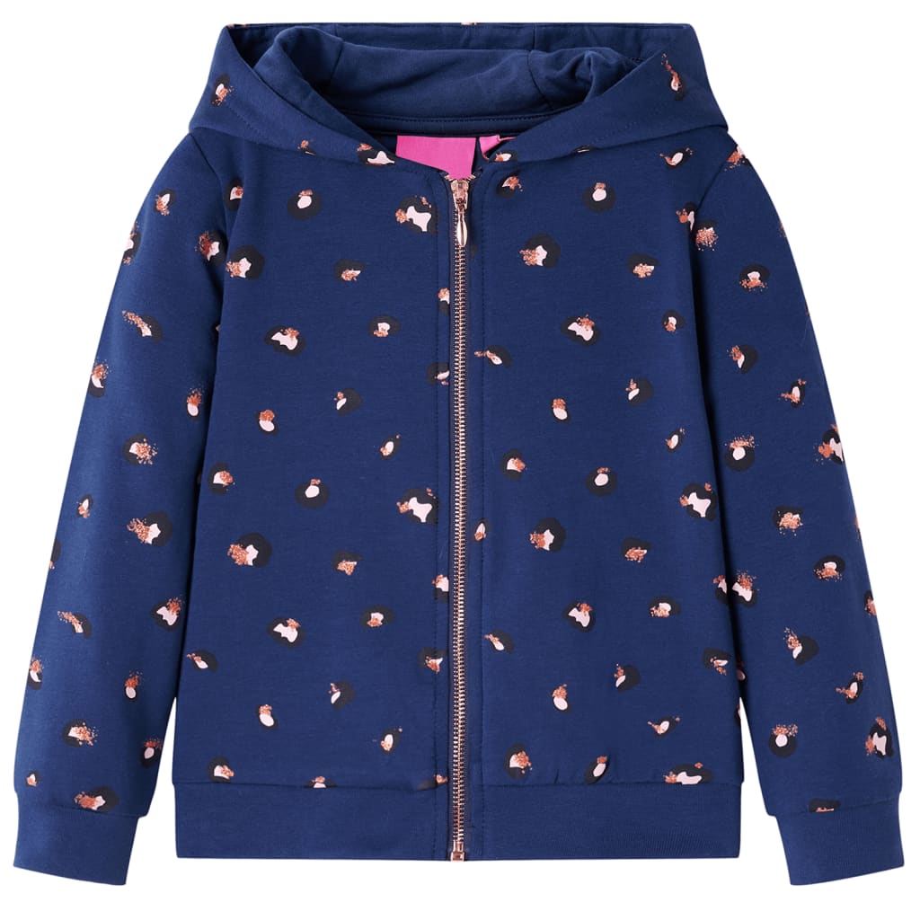 JUNG Vida Kinder-Kapuzenpullover Marineblau 128