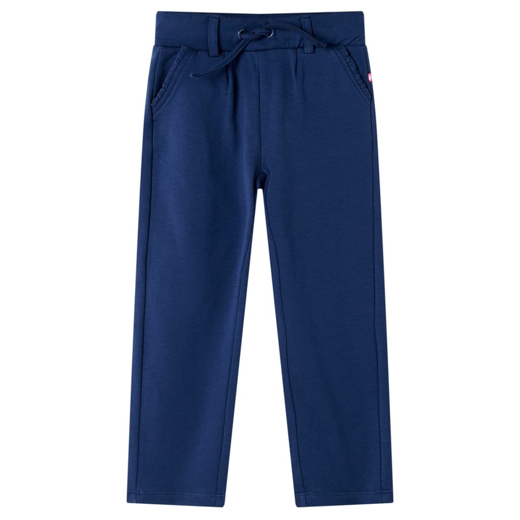 JUNG Vida Kinderhose mit Kordelzug Marineblau 104
