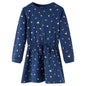 JUNG Vida Kinderkleid mit Langen Ärmeln Marineblau 128
