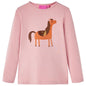 JUNG Vida Kinder-Langarmshirt Hellrosa 92