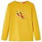 JUNG Vida Kinder-Langarmshirt Dunkles Ocker 104