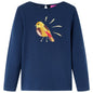 JUNG Vida Kinder-Langarmshirt Marineblau 128
