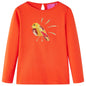 JUNG Vida Kinder-Langarmshirt Dunkelorange 92