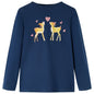 JUNG Vida Kinder-Langarmshirt Marineblau 116