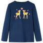 JUNG Vida Kinder-Langarmshirt Marineblau 128