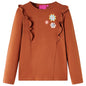 JUNG Vida Kinder-Langarmshirt Cognac 104