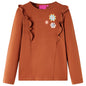 JUNG Vida Kinder-Langarmshirt Cognac 140