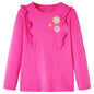 JUNG Vida Kinder-Langarmshirt Dunkelrosa 104