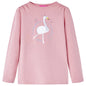 JUNG Vida Kinder-Langarmshirt Hellrosa 104