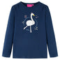 JUNG Vida Kinder-Langarmshirt Marineblau 92