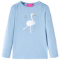 JUNG Vida Kinder-Langarmshirt Hellblau 116