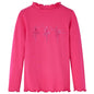 JUNG Vida Kinder-Langarmshirt Knallrosa 128