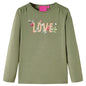 JUNG Vida Kinder-Langarmshirt Khaki 104