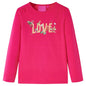 JUNG Vida Kinder-Langarmshirt Knallrosa 116