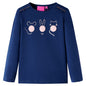JUNG Vida Kinder-Langarmshirt Marineblau 128